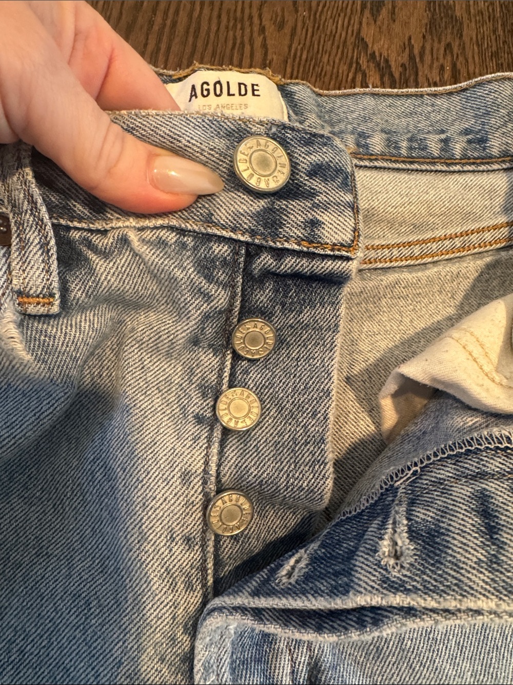 AGOLDE 90's Pinch Waist Jean | size 24 EUC - Picture 6 of 10